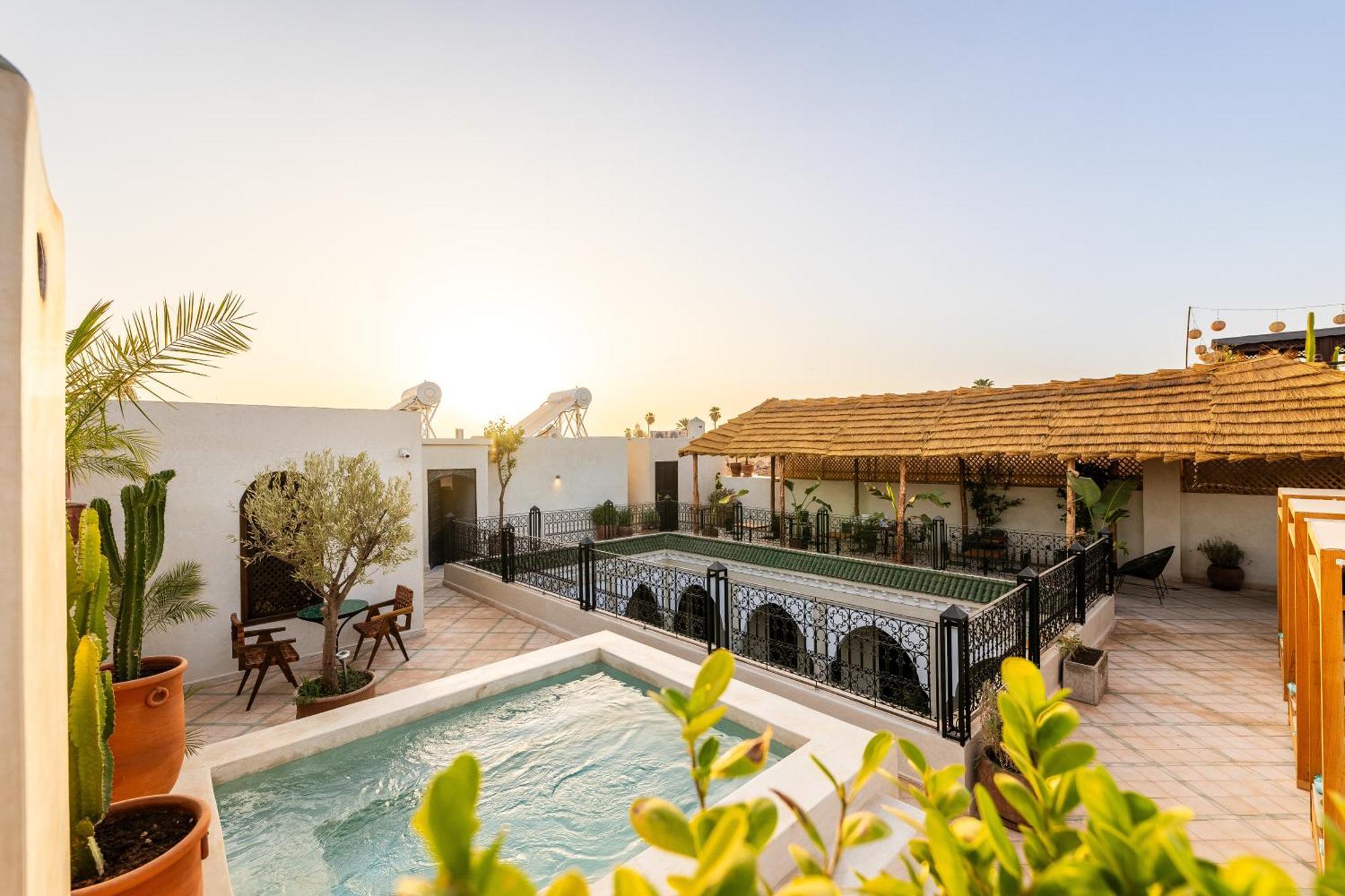 ホテル Alrashid Marrakech マラケシュ エクステリア 写真